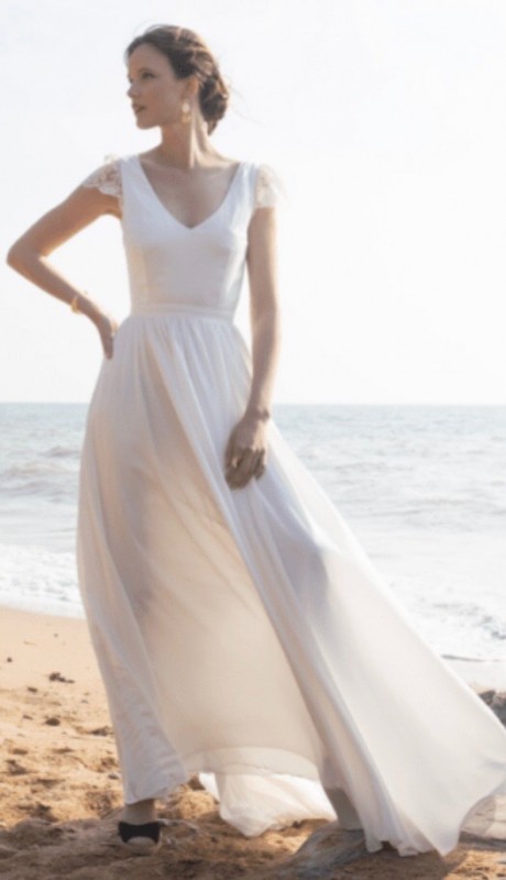 Couturière pour confection de robes de mariée sur mesure à Bordeaux