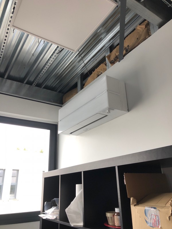 Ah ça c’est une climatisation dans un restaurant Bordeaux