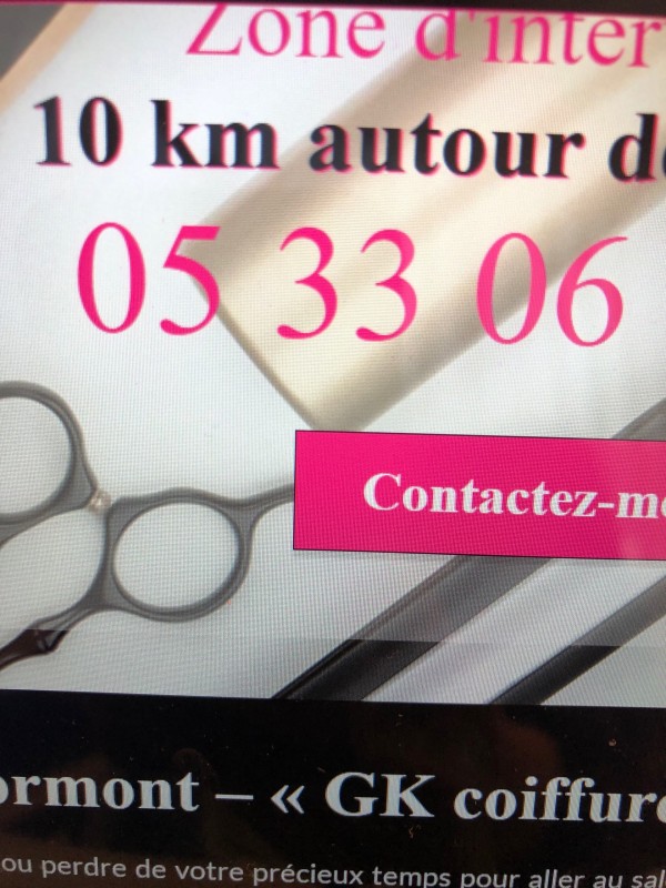 Où trouver la meilleure coiffeuse à domicile pas cher pour coupe homme à Lormont après de Bordeaux