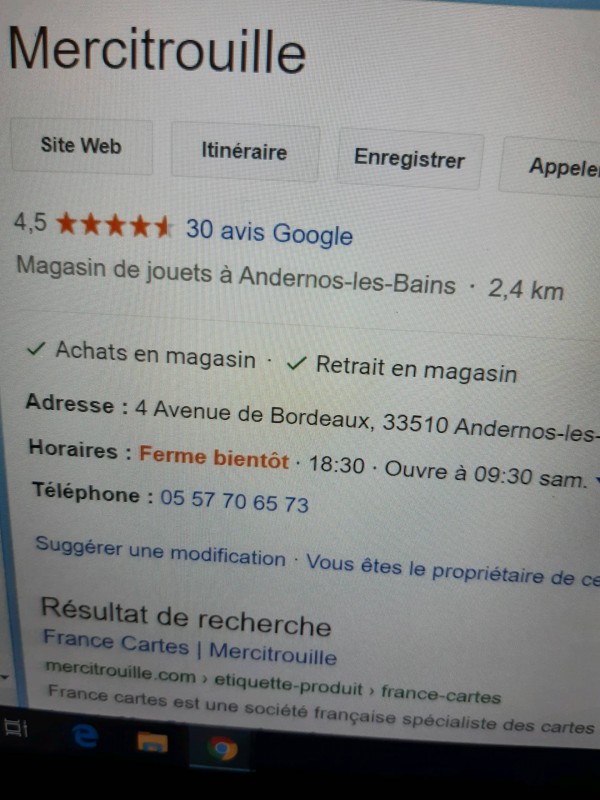 Trouver un magasin spécialisé dans les jeux de cartes à Andernos-les-Bains