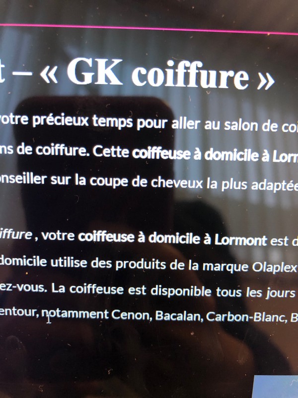Trouver une coiffeuse qualifiée pour réalisation d’un balayage à domicile pas cher à Cenon près de Bordeaux