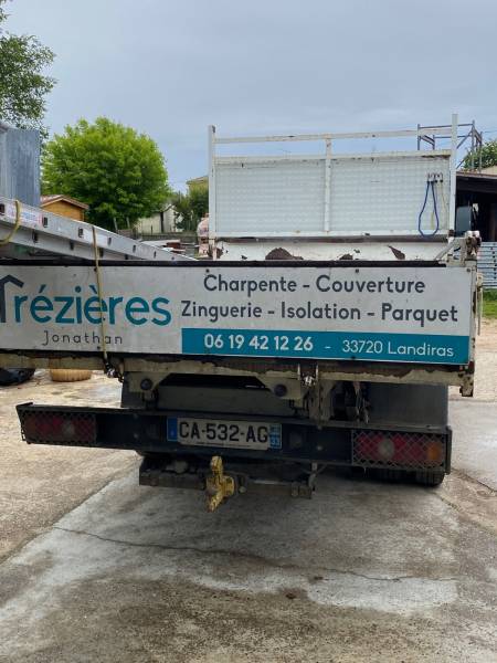 Rénovation de la couverture d’une maison individuelle à Landiras