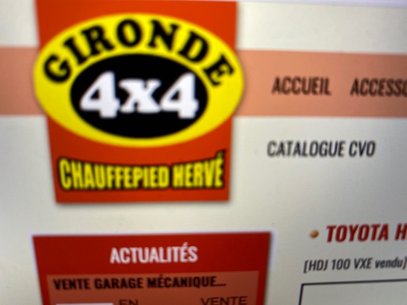 Acheter véhicule d’occasion type 4x4 de la marque Toyota modèle HDJ à Bordeaux