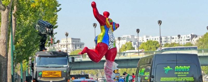 manutention d'oeuvre d'art Paris