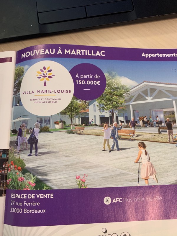 Acheter un appartement tes trois sur plan dans un programme neuf à Martillac