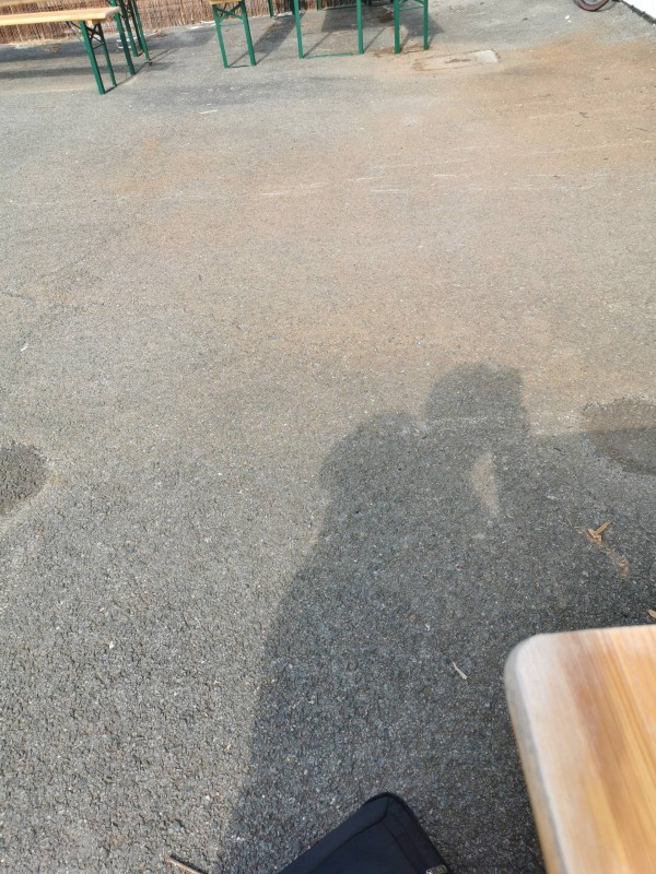 Création d'une allée en enrobé pour un particulier sur Gujan-Mestras