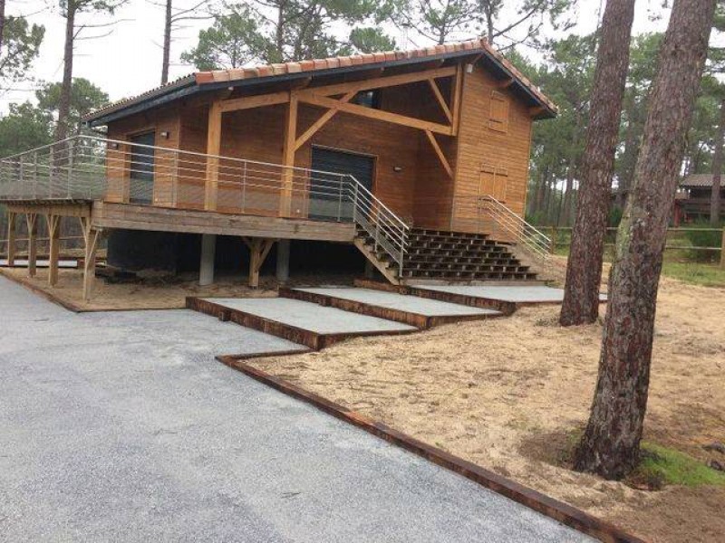 Réalisation d'aménagements extérieurs sur le Bassin d'Arcachon