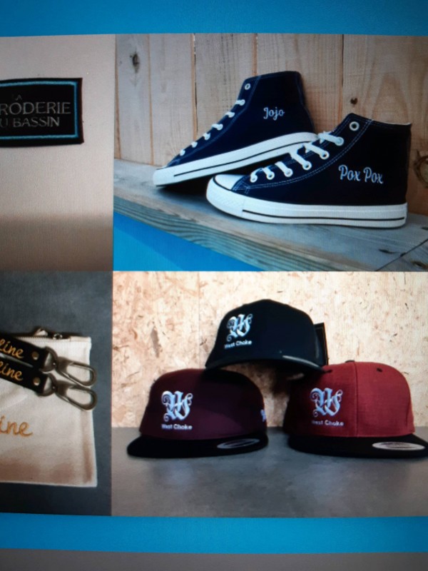 Où trouver une boutique spécialisée dans la broderie à Andernos-les-Bains sur le Bassin d'Arcachon