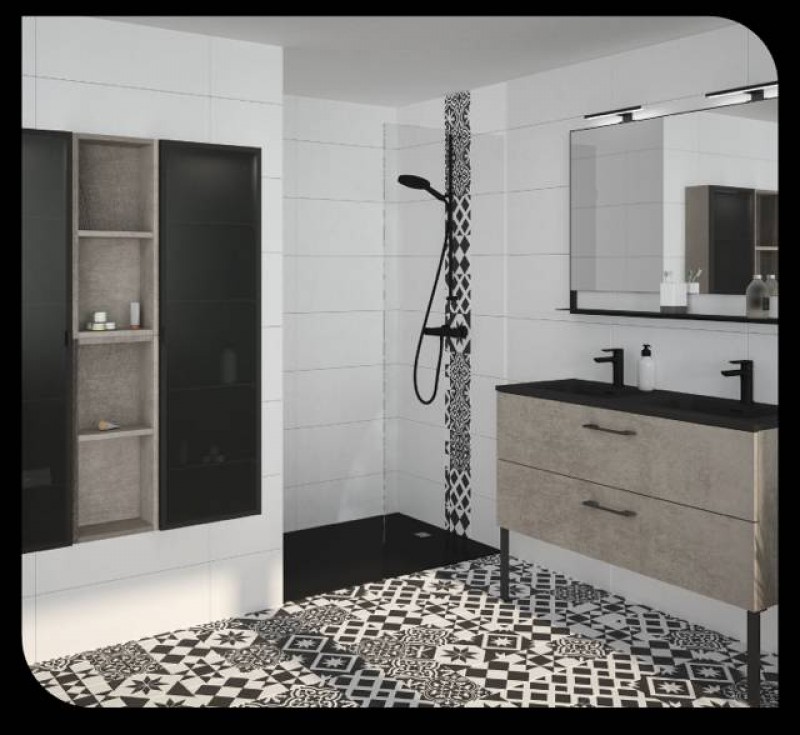 Création et aménagement de salle de bain à Mérignac proche de Bordeaux