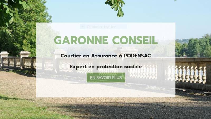 Garonne Conseil - Courtier en assurances et Expert en protection sociale à Podensac près de Bordeaux